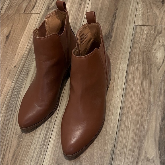 J. Crew Rich Brown Ankle Booties - Picture 1 of 3